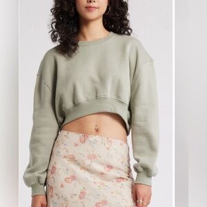 BP brans purchased from Nordstrom‘s extra small crop top sweater.